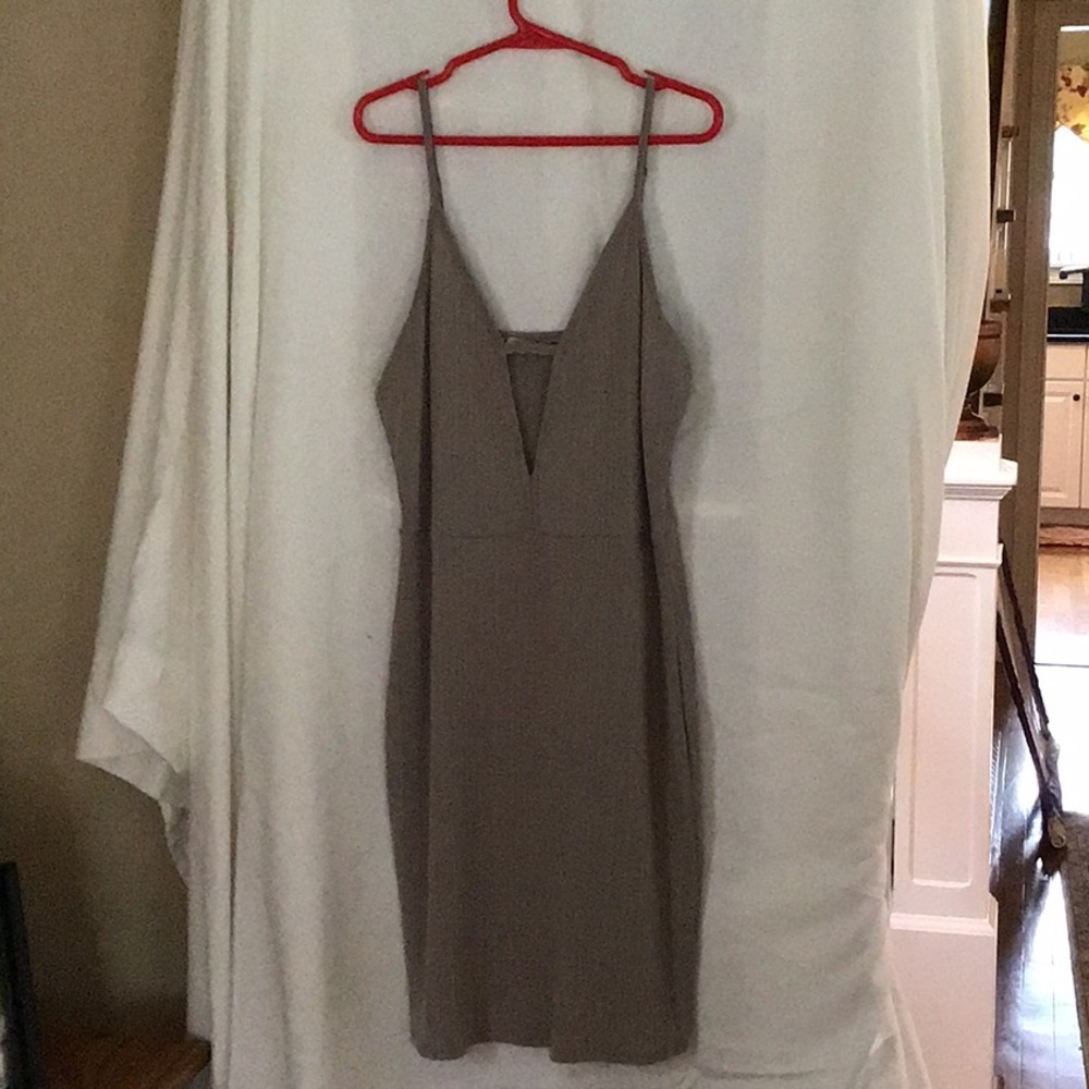 Mauve tight dress